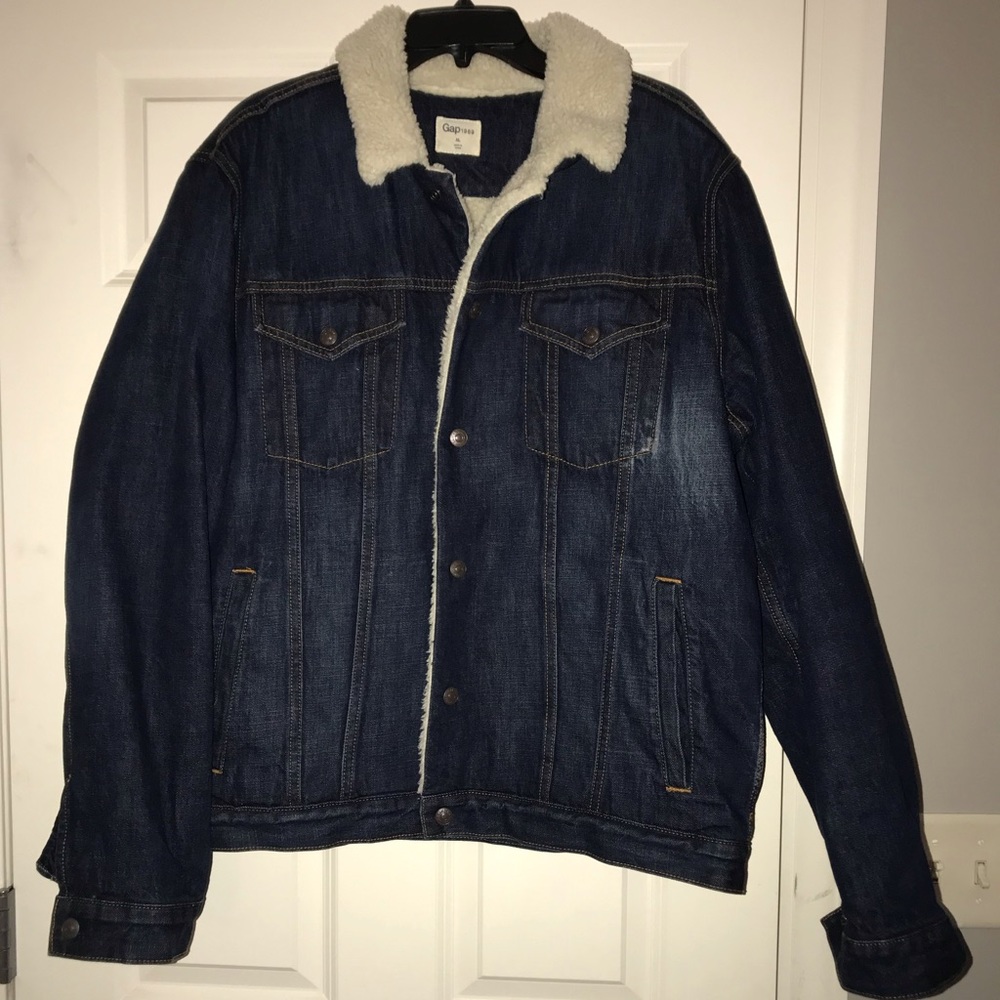 Sherpa Lined Denim Jacket